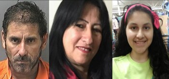 Hareton Jaime Rodríguez Sariol y sus víctimas: Elizabeth Rodríguez Rubio y su nieta, Angie Carolina Rodríguez Rubio