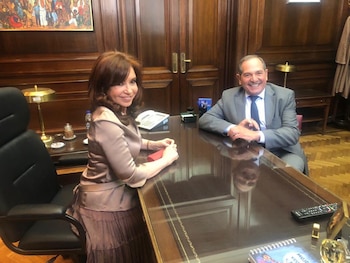 José Alperovich junto a Cristina