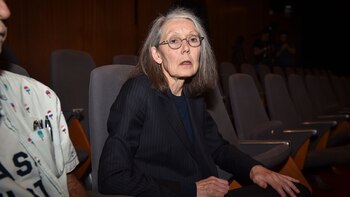 La poeta canadiense Anne Carson (Guille Llamos)