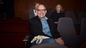 El escritor estadounidense David Leavitt (Guille Llamos)