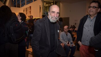 El poeta chileno Raúl Zurita (Guille Llamos)