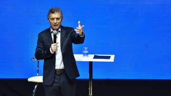 Mauricio Macri en el CCK