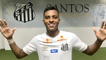 Rodrygo, jugador del Santos FC, ya fue pescado por el Real Madrid (@SantosGigante95)