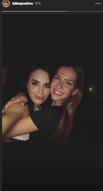 El reencuentro de Lali y