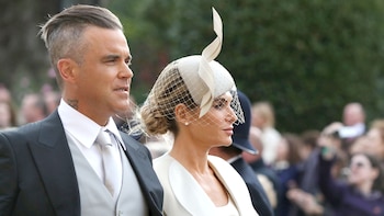 Robbie Williams y Ayda Field