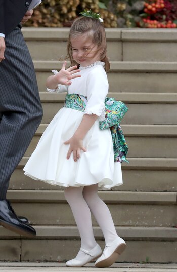 La princesa Charlotte, una vez