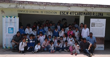 La escuela en Santiago del