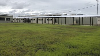 La cárcel para jóvenes de Camapana tiene amplios espacios verdes