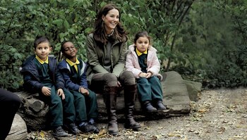 La duquesa de Cambridge se