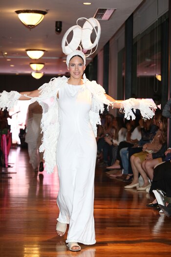 Cosecha Vintage con la modelo