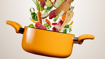 Ensaladas, una comida rica y