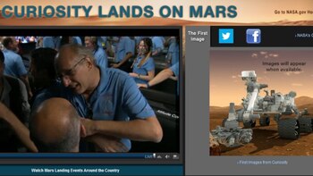 Abrazos y emoción en los