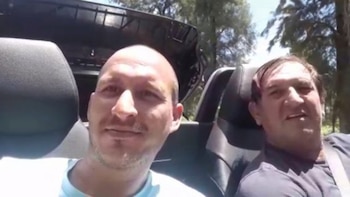 José Hipperdinger junto a su