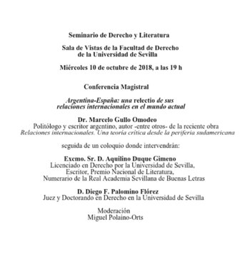 La invitación a la Conferencia