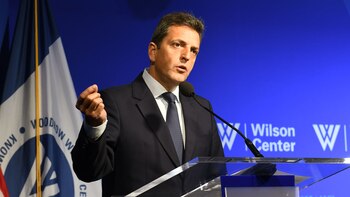 Sergio Massa en el Wilson