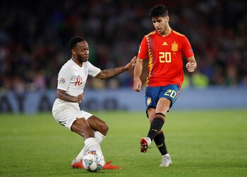 Marco Asensio recibe la presión