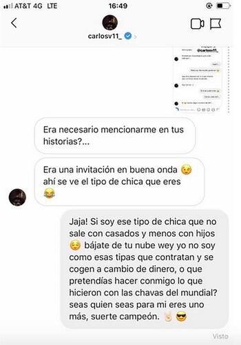 La polémica conversación hecha pública