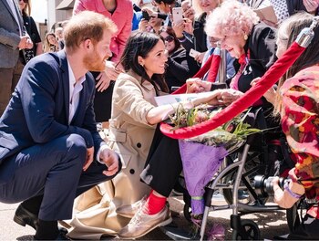 El príncipe Harry y Meghan