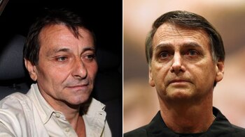 Cesare Battisti y Jair Bolsonaro