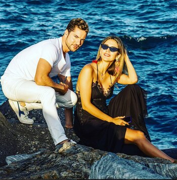 David Bisbal y Rosanna Zanetti