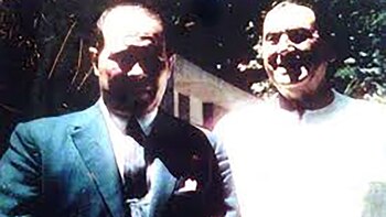 Pavón Pereyra con Perón en