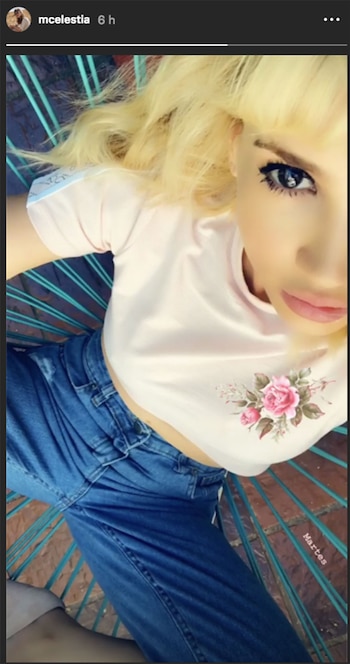 El nuevo look de Celeste