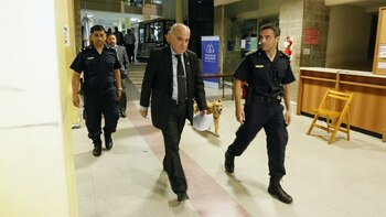 Luis Carzoglio, en los tribunales