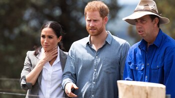 Los duques de Sussex se