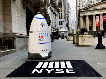 Un robot de Knightscope en