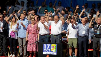 La primera fila del palco