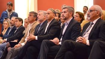 Parte del gabinete durante la