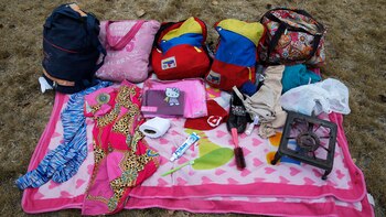 El equipaje que Sandra Cadiz