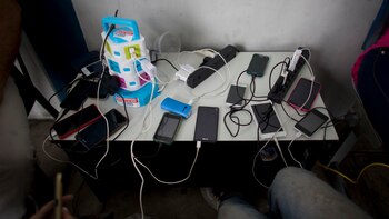 En las oficinas de migraciones