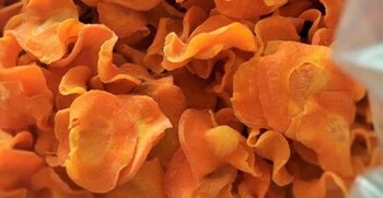 El descarte de zanahoria se convierte ahora en un snack muy saludable