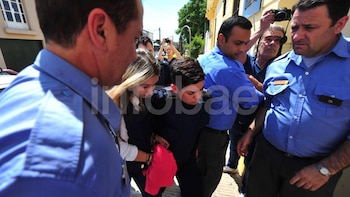 Nahir Galarza fue a rendir