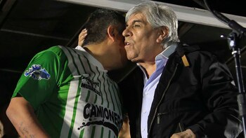 Pablo y Hugo Moyano en