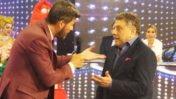 Marcelo Tinelli con el doctor