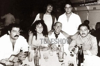 Alberto Olmedo junto a sus