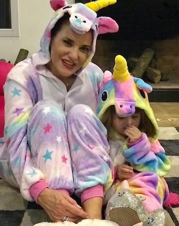 María Fernanda Callejón con su