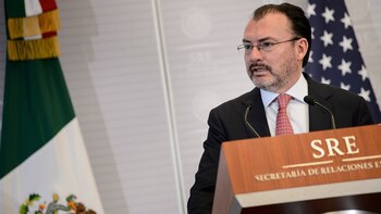 El canciller mexicano, Luis Videgaray