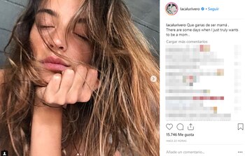 El posteo de Calu Rivero