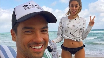 Chino Leunis y Karin Rodríguez,