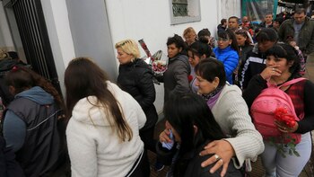 Familiares y amigos despidieron a