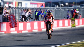 (AFP) Marc Márquez lleva cinco