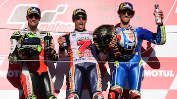 (AFP) Márquez se quedó con