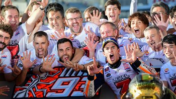 (AFP) Marc Márquez tiene un