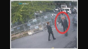 Jamas Khashoggi arriba al consulado