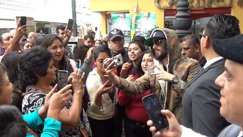 El youtuber accedió con gusto