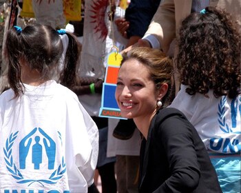 Angelina Jolie visitó Perú y