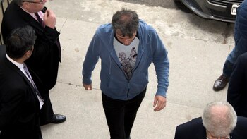 Así ingresaba Máximo Kirchner a